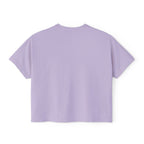 Give it a Day Women's Boxy T-Shirt: Minimal Avocado Graphic print tee (6.1oz)