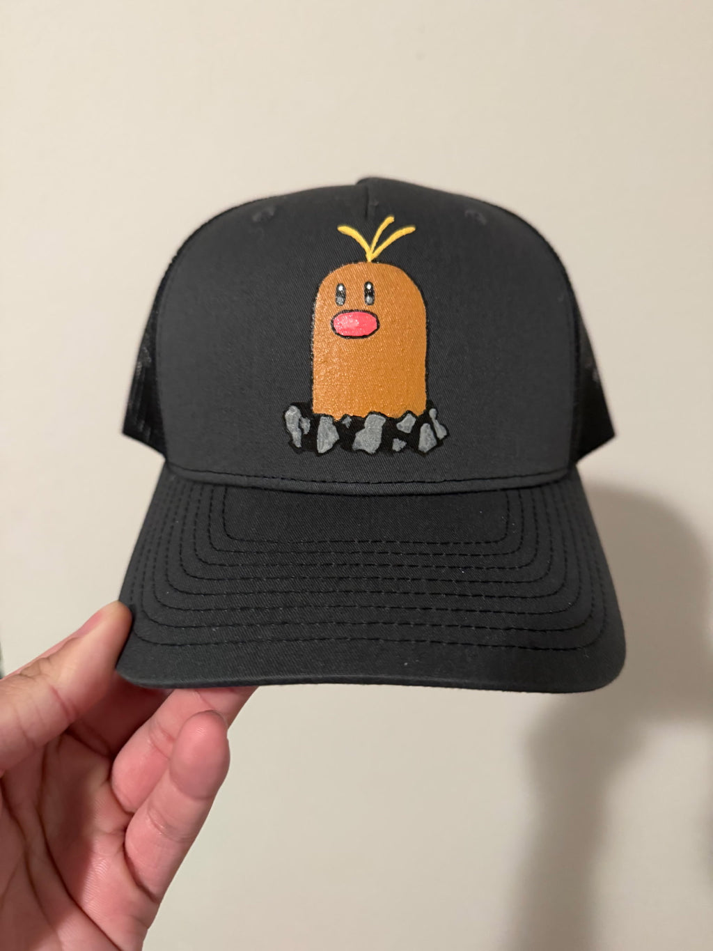 Hand Painted Pokemon Character Hats