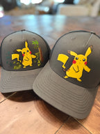 Hand Painted Pokemon Character Hats